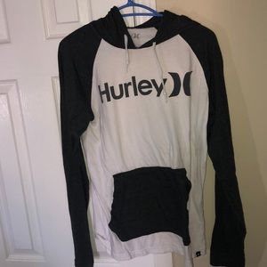 Hurley hooded sweater top!😍